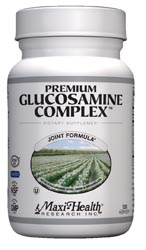 Maxi Health Kosher Premium Glucosamine Complex (with HyaMax, OptiMSM & Bromelain)  120 Capsules
